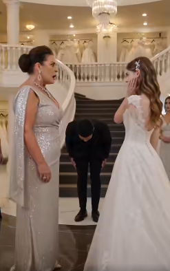 THE ARROGANT SOCIALITE SLAPPED A YOUNG BRIDE... THEN THE MANAGER BOWED
