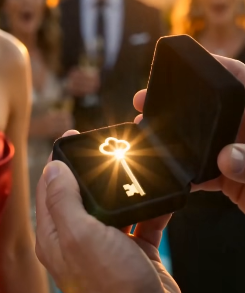 SHE EMBARRASSED HIM FOR A CHEAP GIFT BUT HER WORLD CRUMBLED WHEN SHE SAW THE KEY
