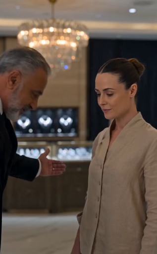 WOMAN CALLED HER "POOR" IN THE DIAMOND SHOWROOM… THEN THE MANAGER’S BOW SHATTERED THE LIE