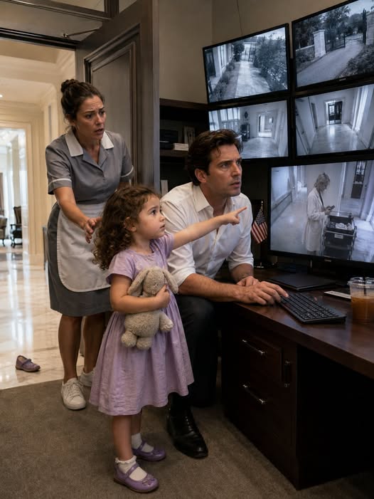 my employer turned the security monitor toward me and said, “Your daughter just found the person who’s been stealing from my mother’s foundation.”