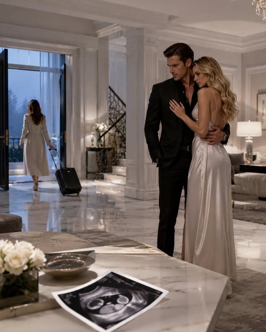 The mafia boss brought his mistress home, so his pregnant wife left the ultrasound on the table and vanished before dawn