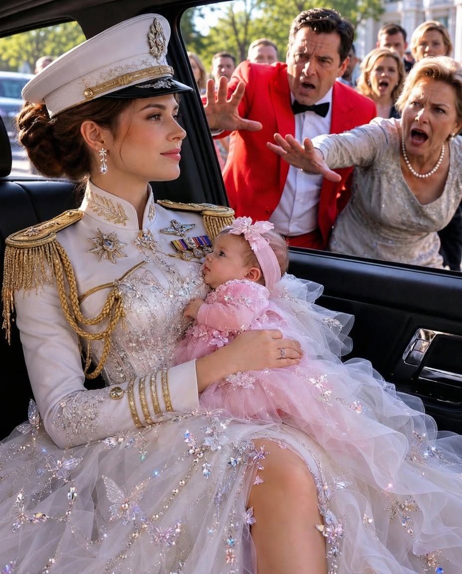 "At my newborn daughter’s welcome party, my mother-in-law lifted a black pet collar from a velvet box and said,