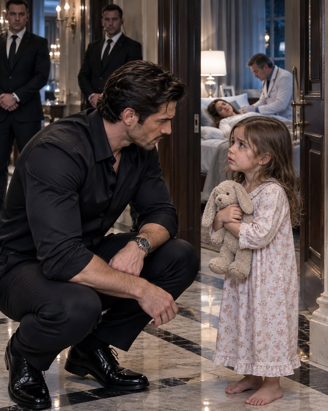 The Maid’s Toddler Knocked on the Mafia Boss’s Door at Midnight, but the Name She Whispered Made Him Lock Down the Entire Estate