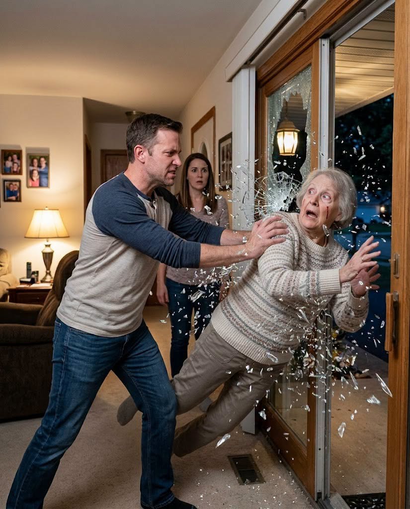 My Son And His Wife Threw Me Through A Glass Door, Called Me Broke And Useless