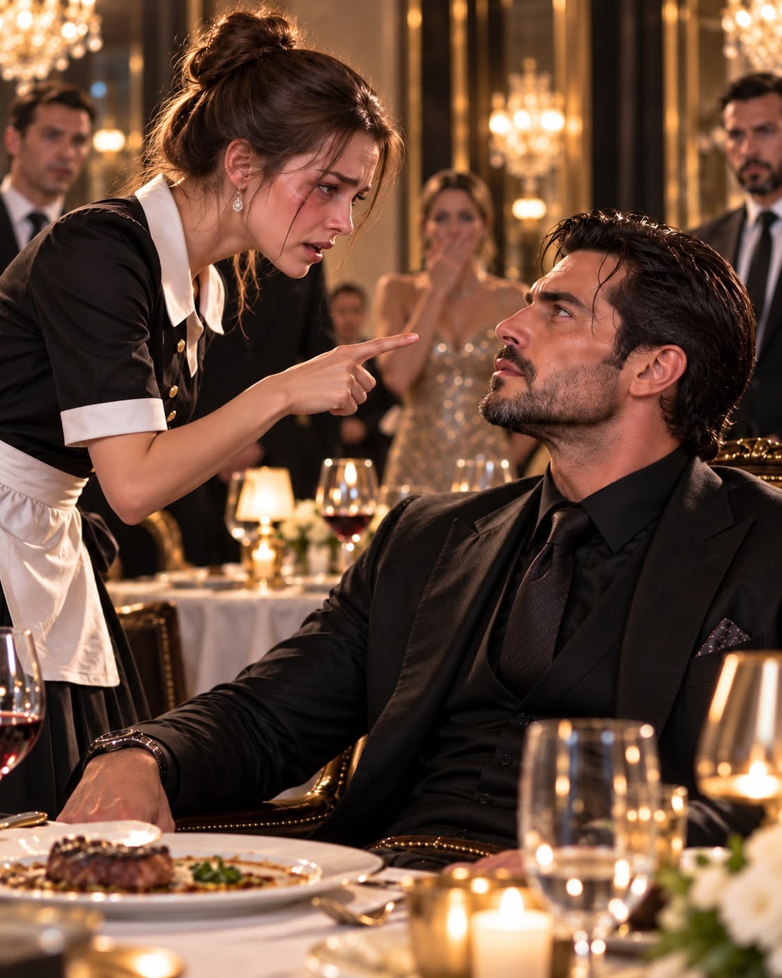 If You Shout One More Time, the Waitress Warned the Mafia Boss—His Response Changed Everything