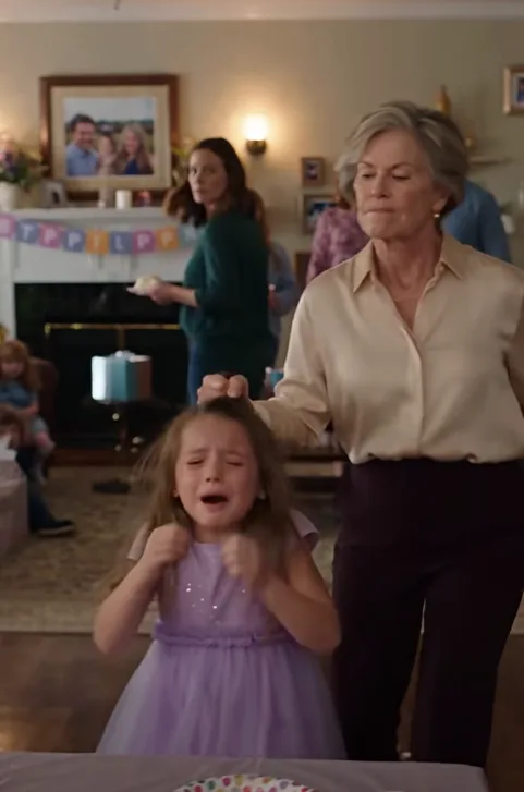 My mother-in-law grabbed my seven-year-old daughter by the hair and dragged her across the hardwood floor in the middle of her own birthday party