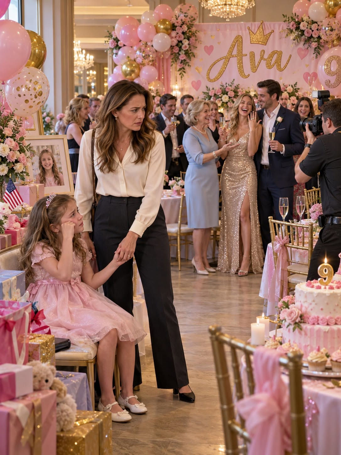 I Spent $5,000 on My Daughter’s 9th Birthday—But When I Walked In, She Was Crying Alone While My Sister Stood Under Her Birthday Banner Announcing Her Engagement. Then I Learned My Family Had Planned the Whole Thing Behind My Back
