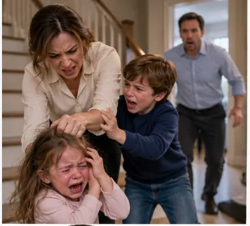 Ethan was only eight when he learned that sometimes protecting your little sister meant standing between her and an adult.