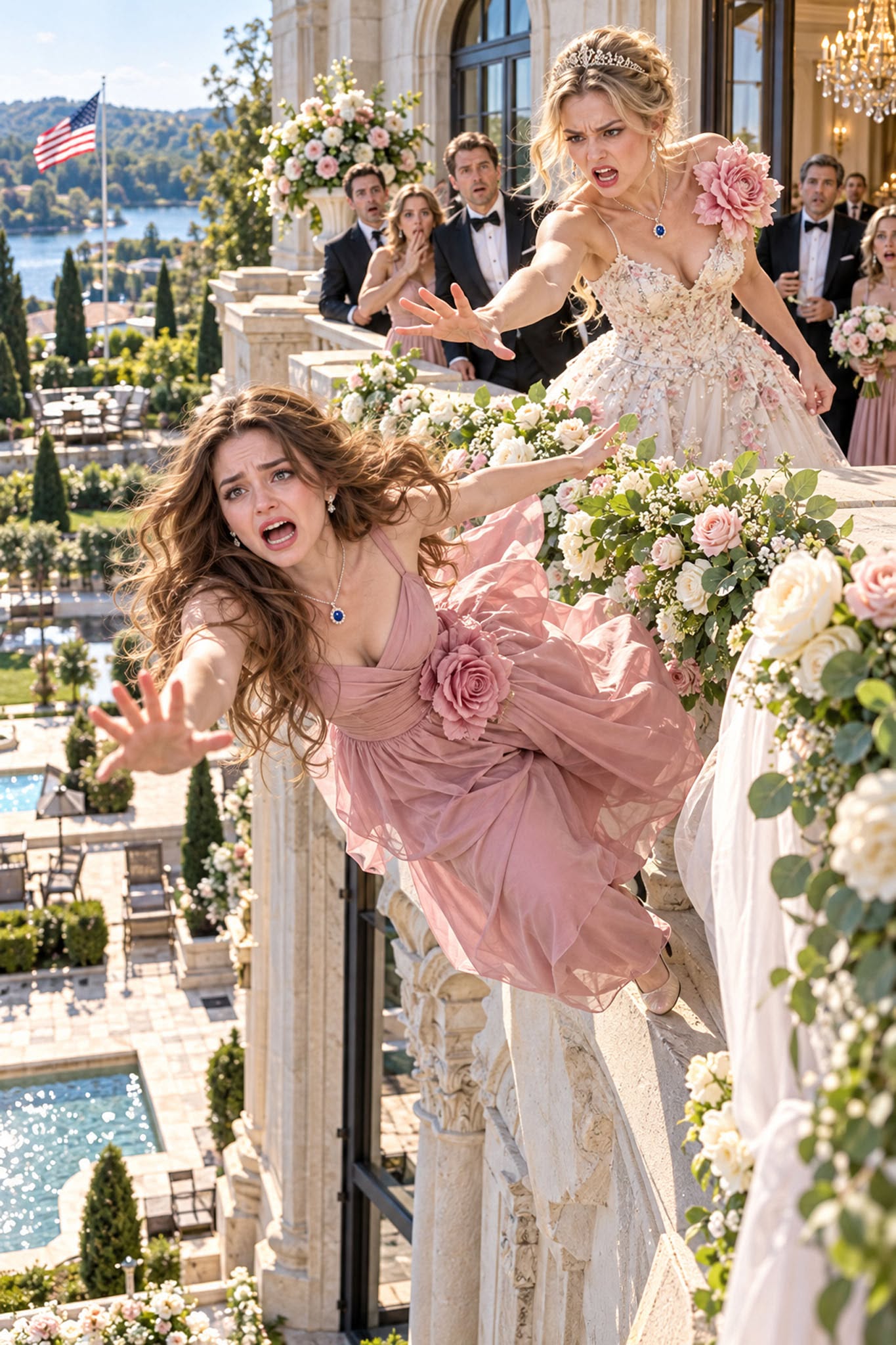 "At My Sister's Wedding Rehearsal, She Pushed Me Off an 11-Foot Balcony ""For Views""—Knowing My Spine Was Already Fractured. While I Lay in the Hospital Unable to Feel My Feet, My Parents Stole $62,000 From My Corporate Account. Then the Security Footage Exposed Everything...