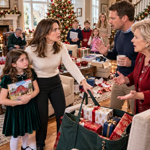 My eight-year-old daughter was still holding her Christmas present when my younger brother started laughing. My mother joined him, and nobody seemed to notice how carefully my little girl was trying not to cry. That evening, I discovered something on my credit card statement that made their laughter even harder to forgive.