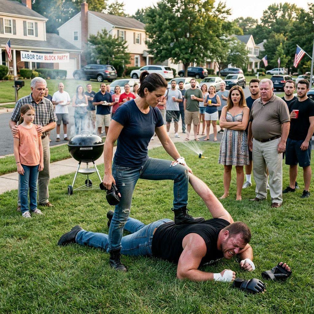 "I'll Snap Your Arm!" My Brother-In-Law Sneered, Tossed MMA Gloves At Me, And Viciously Threatened To Hospitalize Me In Front Of My Terrified Little Girl. He Expected A Weak, Defenseless Mother, Not A Combat Veteran. He Didn't Know He Had Woken Up A Special Ops Major.