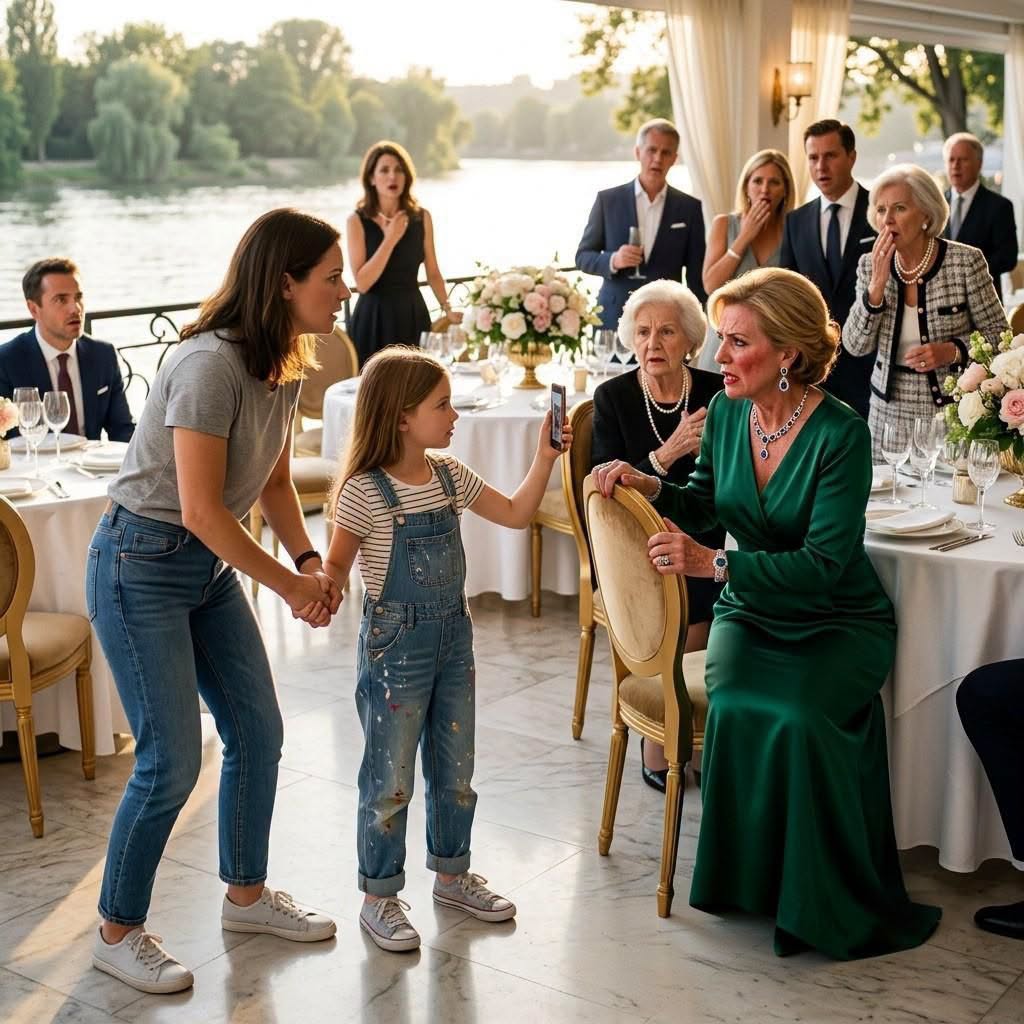 My MIL told me and my daughter to wear old clothes to her "barbecue"—when we arrived at a luxury restaurant full of guests in designer outfits, she smirked until my daughter reached into her pocket.
