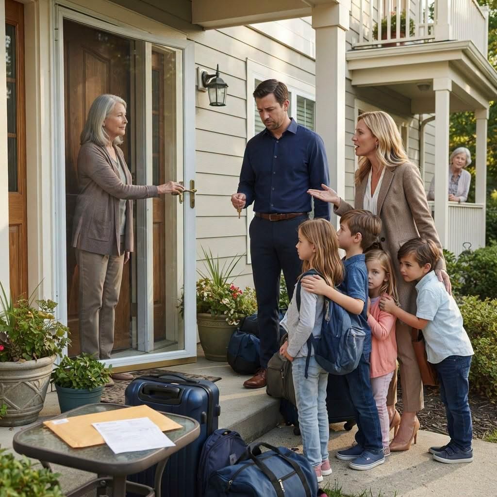 My daughter-in-law arrived at my one-bedroom condo with four grandkids and suitcases for a three-month stay I had already refused