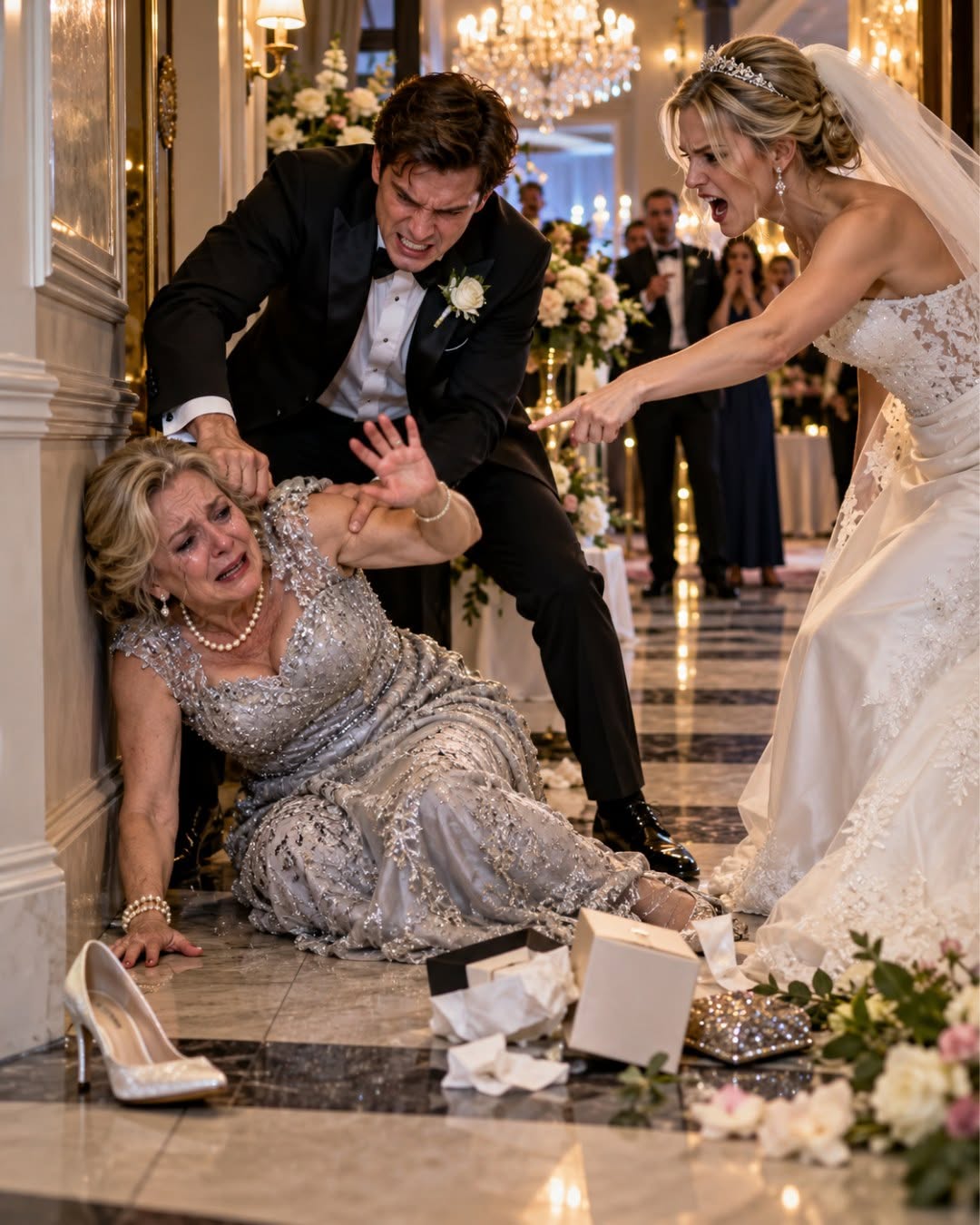 At my son’s wedding, my wife came home shaking and told me she had “just fallen.”