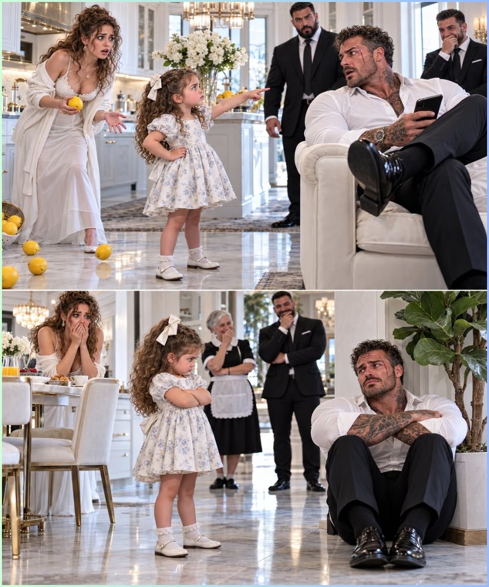 "I Was Terrified of Losing My Job at a Mafia Boss’s Mansion, Until My Four-Year-Old Daughter Marched Up to Him and Said, “That Is Rude”—What He Did Next Left His Bodyguards Speechless.