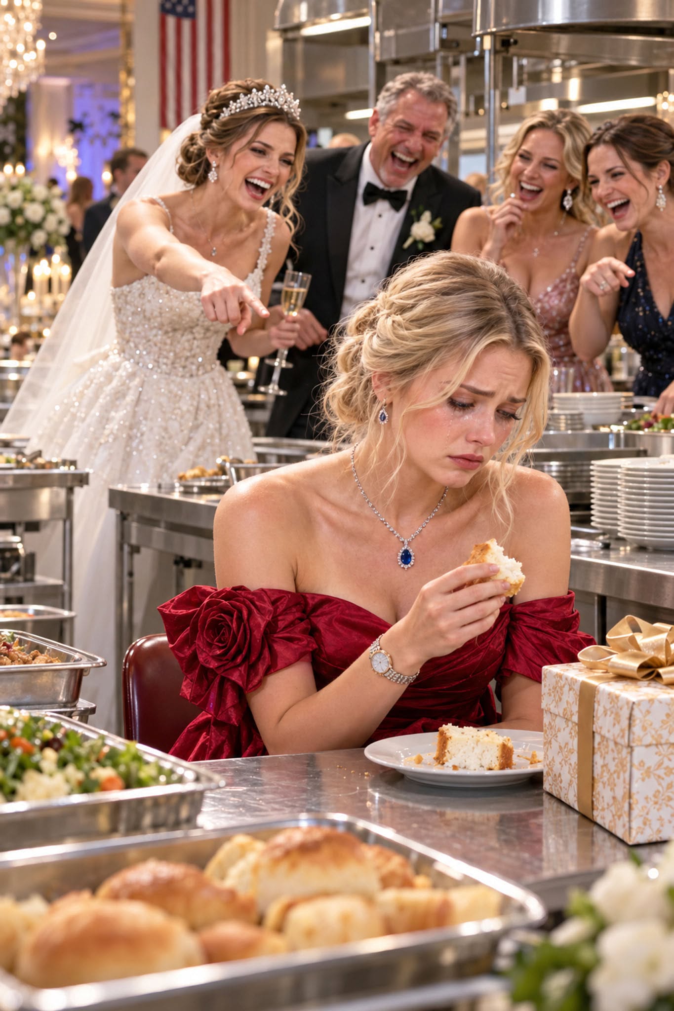 At My Sister’s Wedding, My Name Wasn’t on the Guest List and I Was Sent to Eat in the Kitchen—So I Walked Out Quietly, Removed My Father’s Company From My Firm’s Priority List, and Minutes Later the Bride Screamed, “What Did You Do?”...