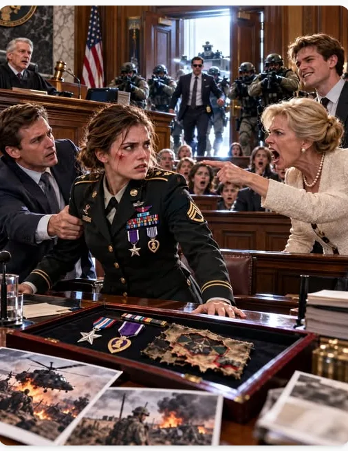 "MY OWN MOTHER looked a judge in the eye and swore I never served, called my scars fake, and claimed my medals were bought online—while the real proof stayed locked in classified files I was forbidden to speak about.