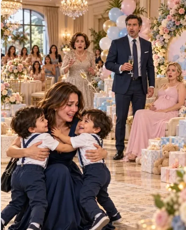 MY EX-HUSBAND DIVORCED ME BECAUSE I “COULDN’T GIVE HIM CHILDREN.” FOUR YEARS LATER, TWO LITTLE BOYS RUINED HIS PERFECT BABY SHOWER.