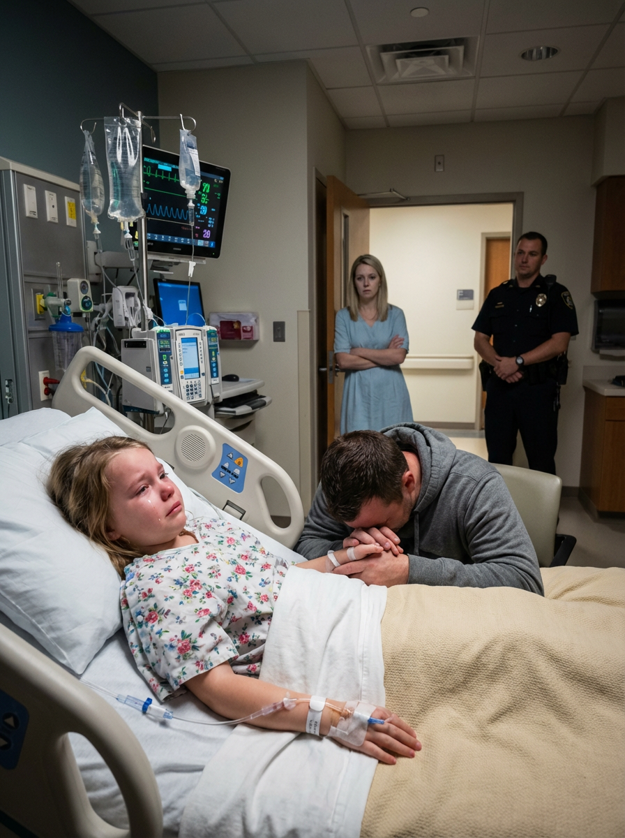 The Hospital Called to Say My 8-Year-Old Daughter Was in Critical Condition — When I Arrived, She Whispered What Her Stepmother Had Done, and That Night the Police Had to Step In