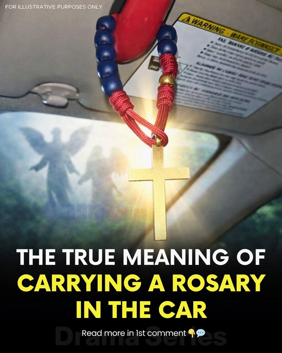 The Deeper Meaning of the Rosary Hanging in Your Car - latellagelato.com