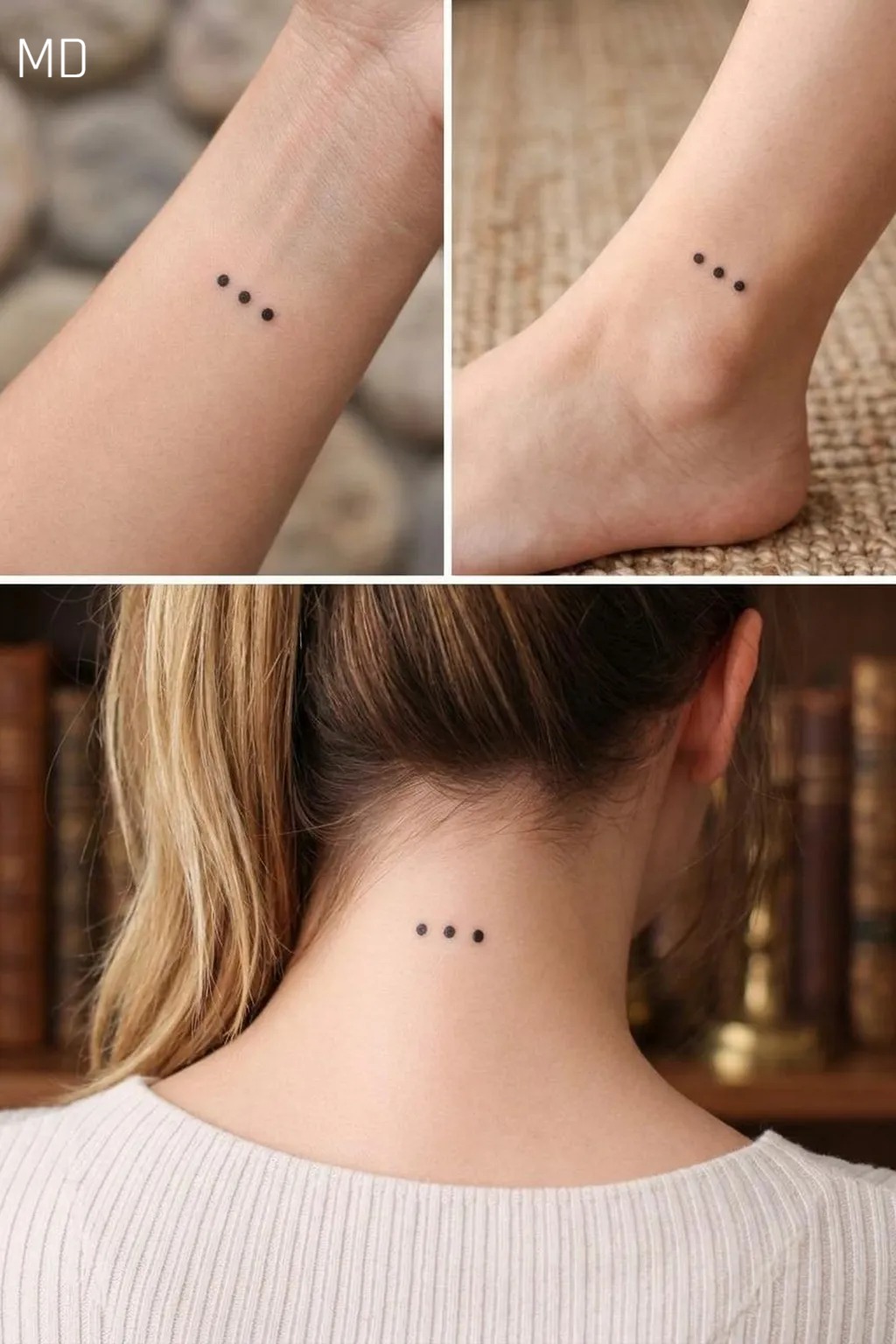 Exploring the Symbolism of the Three-Dot Tattoo