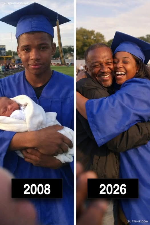 The night before his graduation, my dad found a baby in his bike basket — 18 years later, the woman who abandoned her showed up at my ceremony - Delicedcook