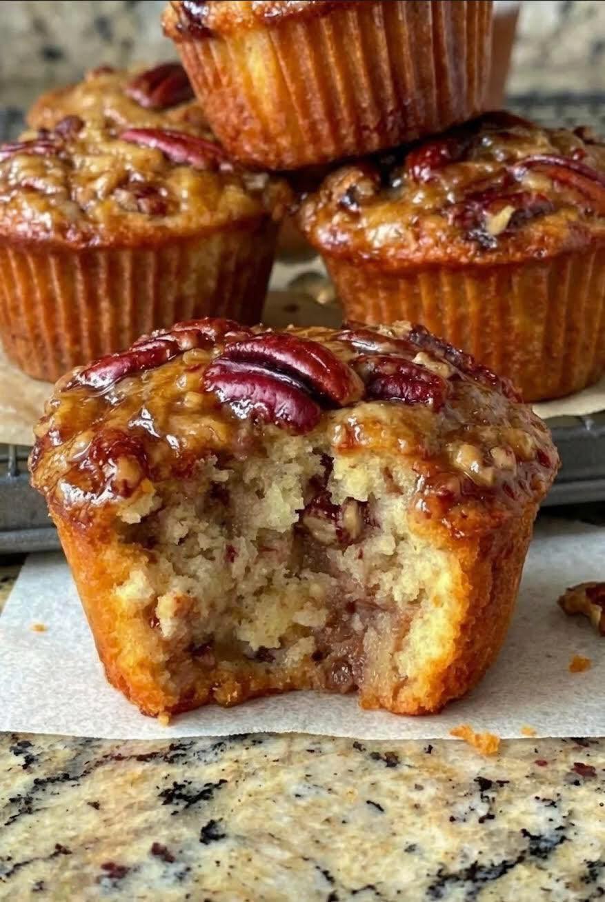 Pecan Pie Muffins - All We Cook