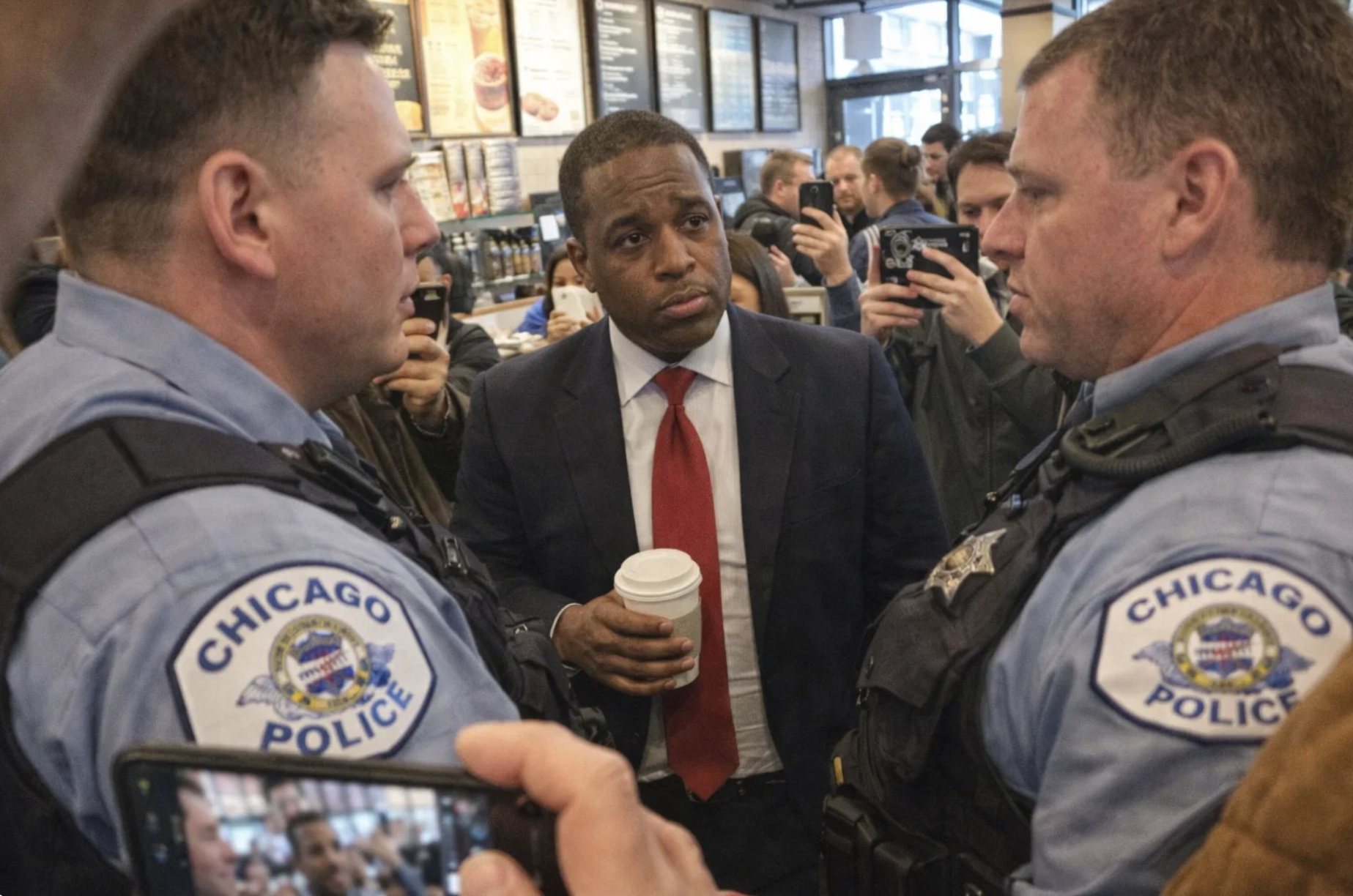Chicago Police Handcuffed a Man in a Coffee Line. They Didn’t Realize He Was a Federal Judge.