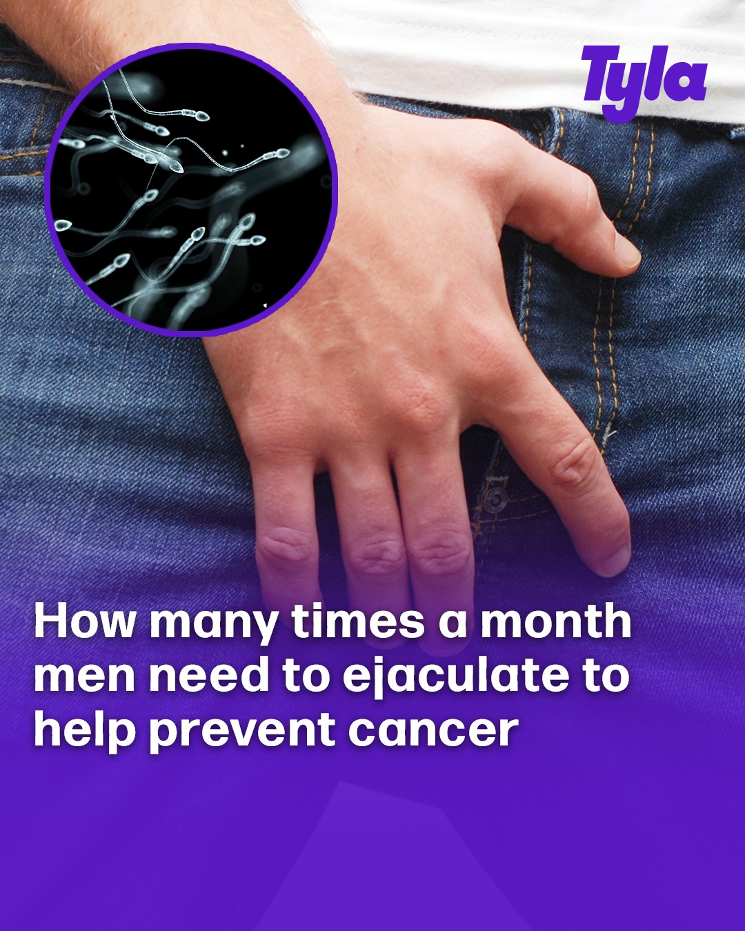 Study reveals how many times a month men need to ejaculate to help prevent cancer