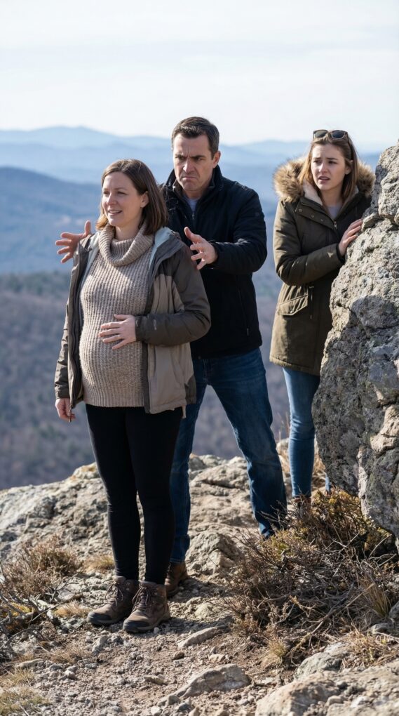 I was seven months pregnant when my husband smiled, touched my shoulder, and whispered, ‘Trust me.’ One second later, I was falling off a cliff. As I clawed at the rocks, I heard him say the words that shattered everything: ‘It’s all mine now.’ But he made one mistake—he didn’t make sure I was dead. And when a stranger heard my scream, my story stopped being about betrayal… and started becoming something far more dangerous. - life magazine