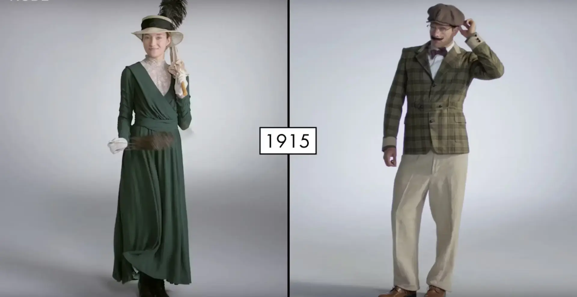 Fashion Evolution Shock: 100 Years of Style Changes Since 1915