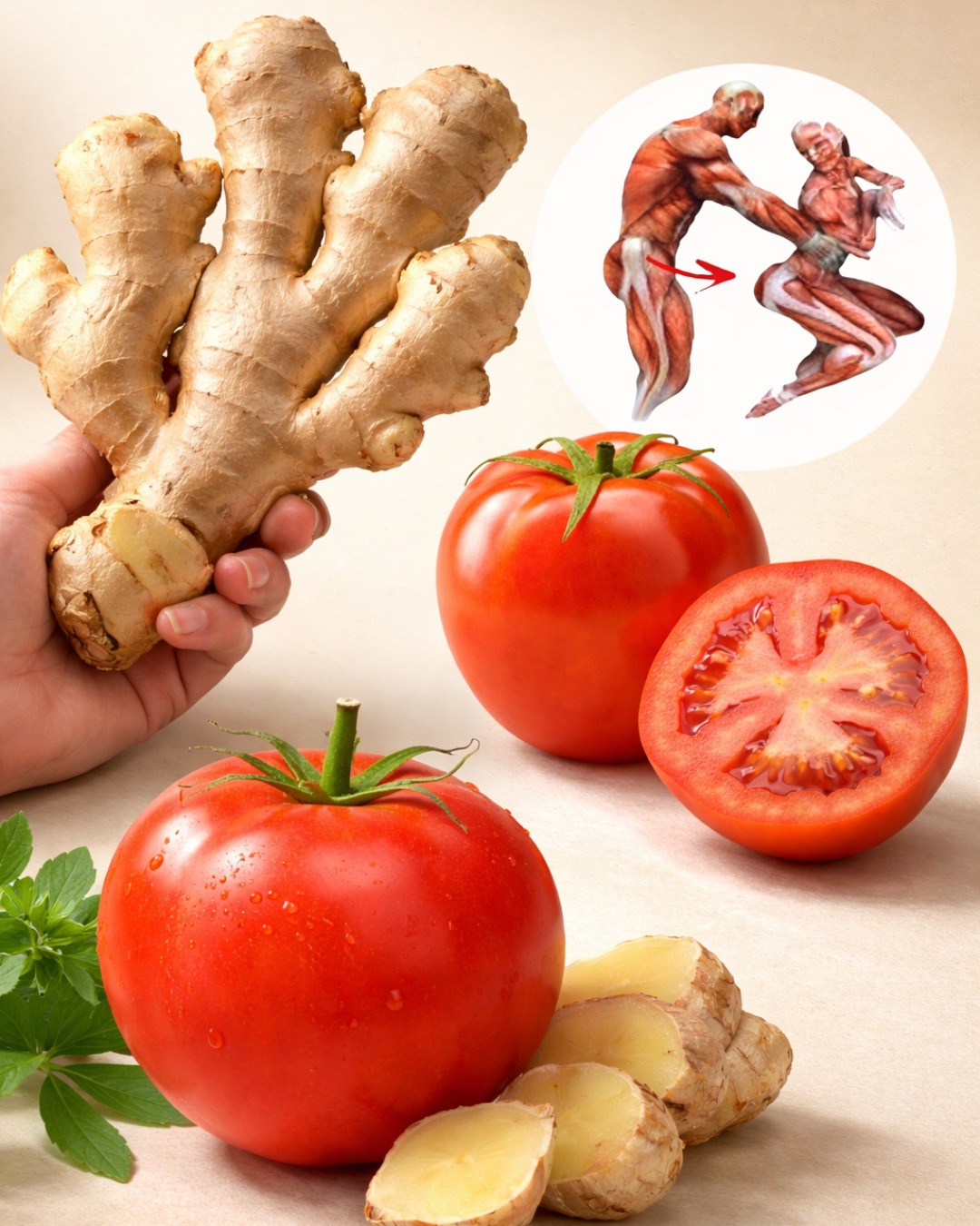 All-Natural Energy Tonic: Stay Strong for 8 Hours Straight with This Ginger & Tomato Boost