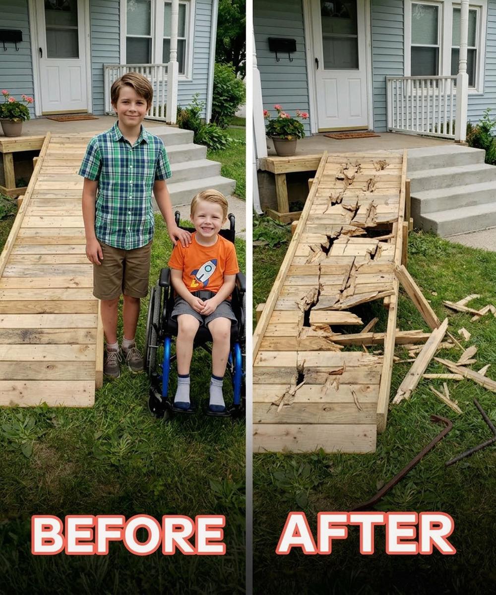 My Son Built a Ramp for the Boy Next Door – Then an Entitled Neighbor Destroyed It, but Karma Came Faster than She Expected