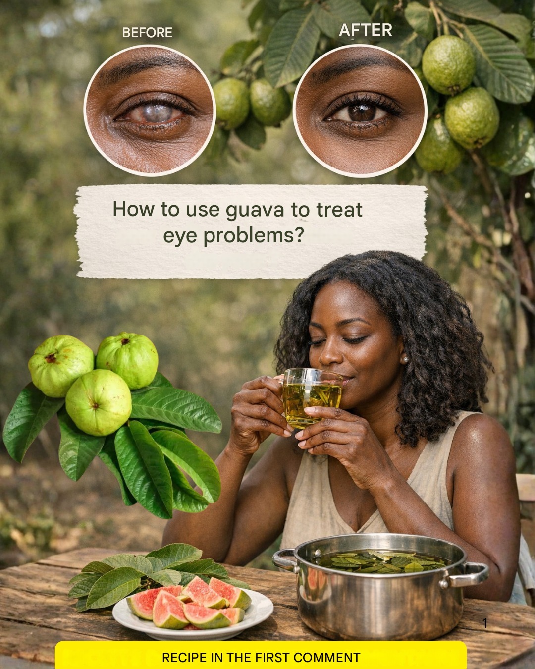 👁️ How to Use Guava for Eye Care: A Gentle, Natural Approach That’s Gaining Attention
