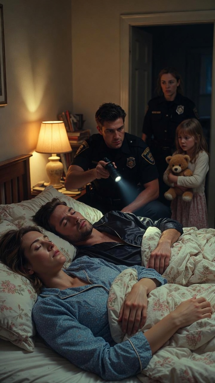 At 2:19 a.m., a 7-Year-Old Girl Called 911 Because Her Parents Wouldn’t Wake Up and the House Smelled Strange — What Officers Later Uncovered Revealed a Hidden Truth That Quietly Shook a Town That Never Expected Something Like This