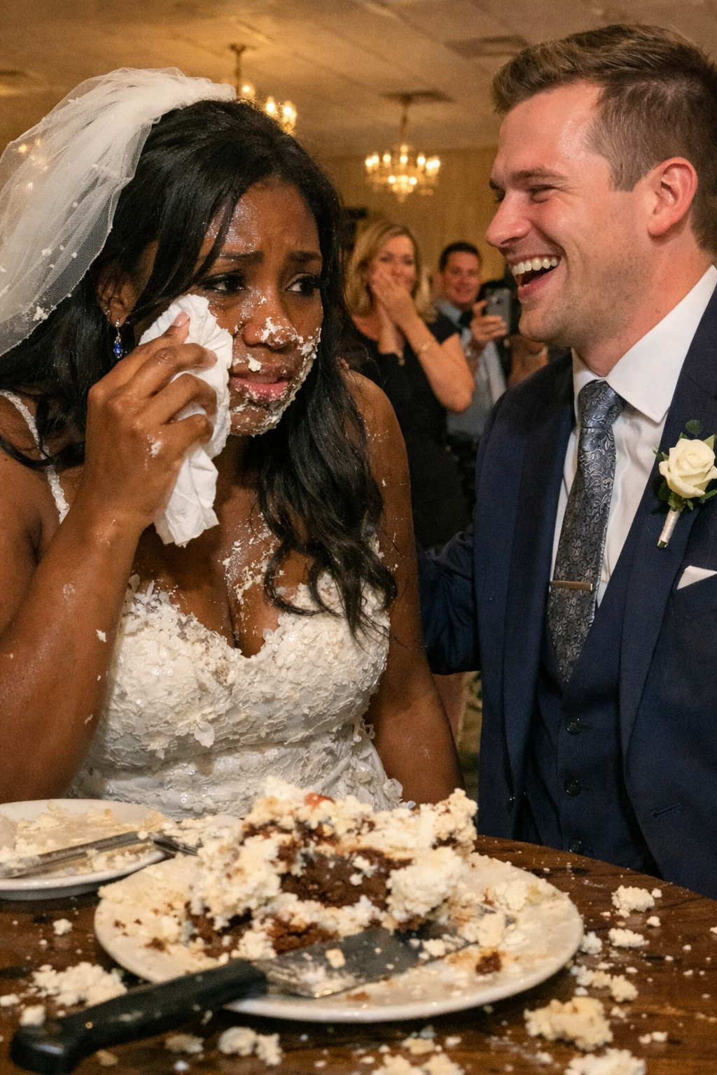 My Groom Smashed My Face Into the Cake During the Cake Cutting as a 'Joke' – I Was on the Verge of Tears When My Brother Shocked Everyone