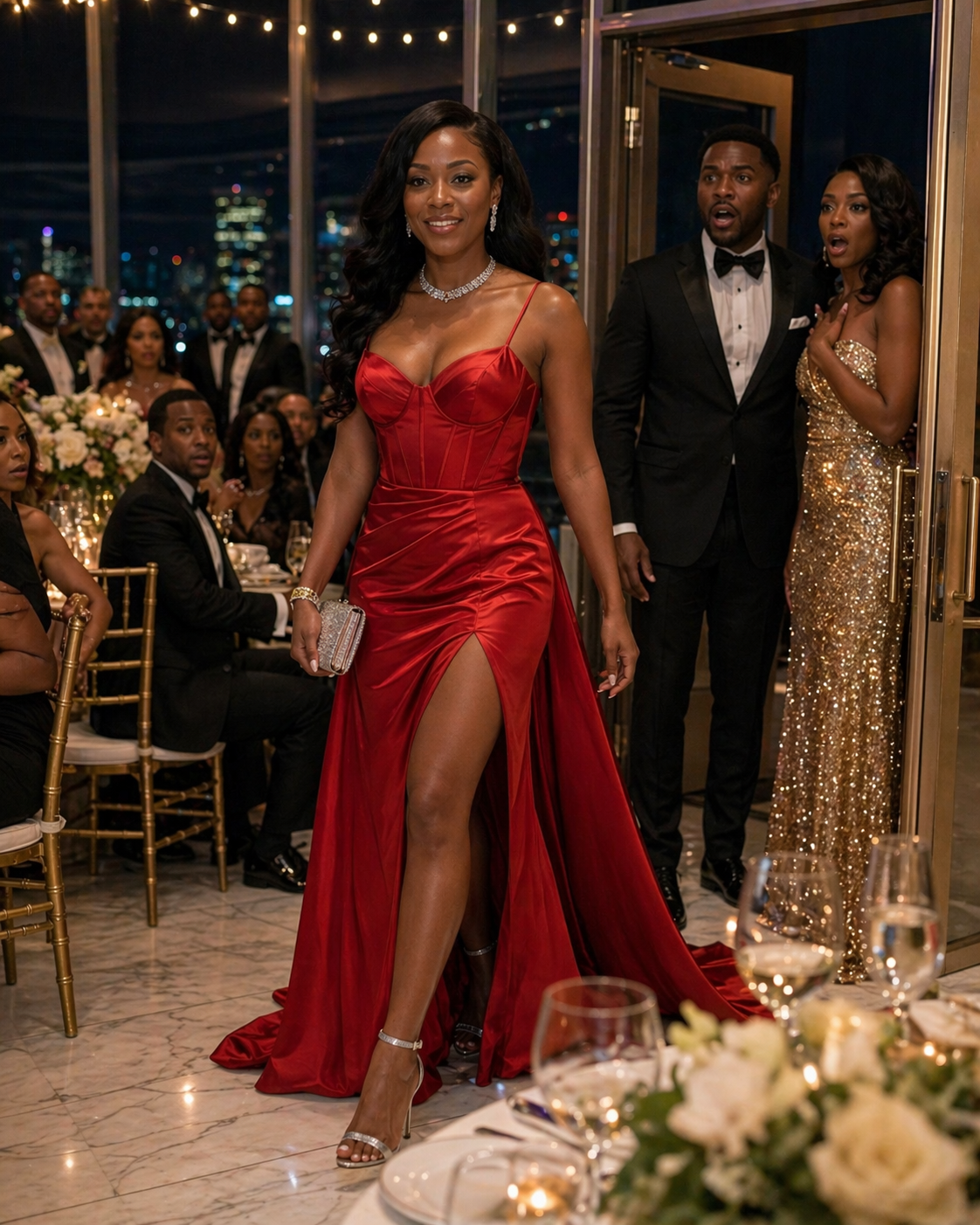 My husband bu:rned my only decent dress so I couldn’t attend his promotion party.
