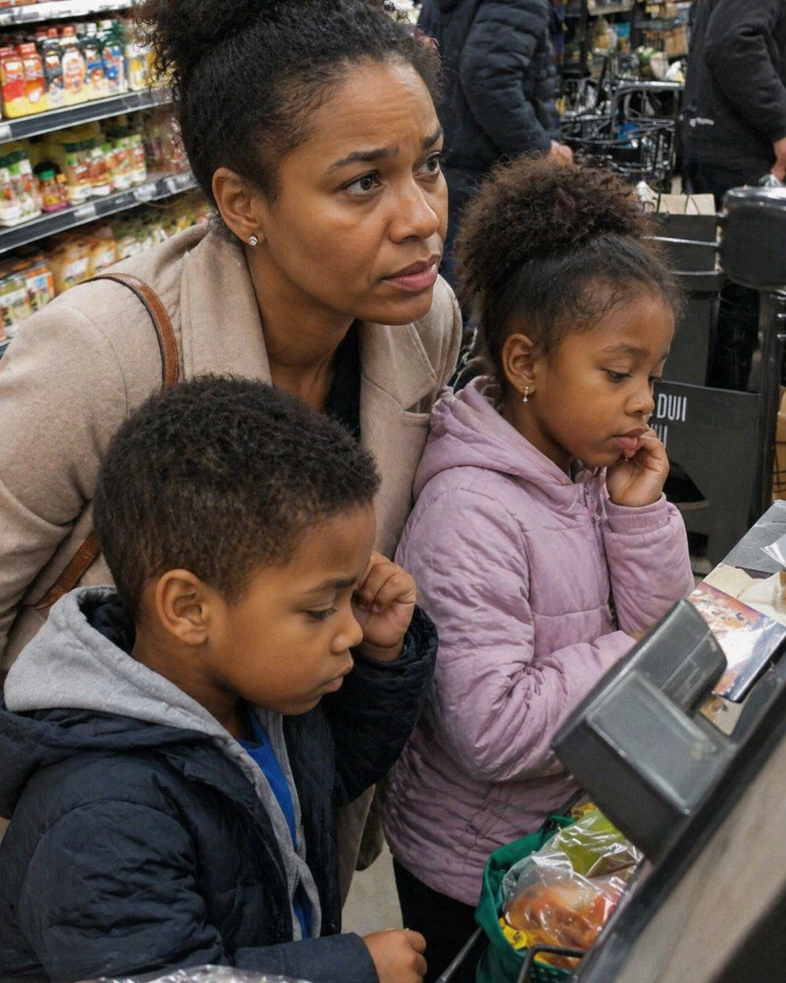 I Bought a Bag of Apples for a Mother with Two Little Kids at the Checkout — Three Days Later, a Police Officer Came Looking for Me at Work