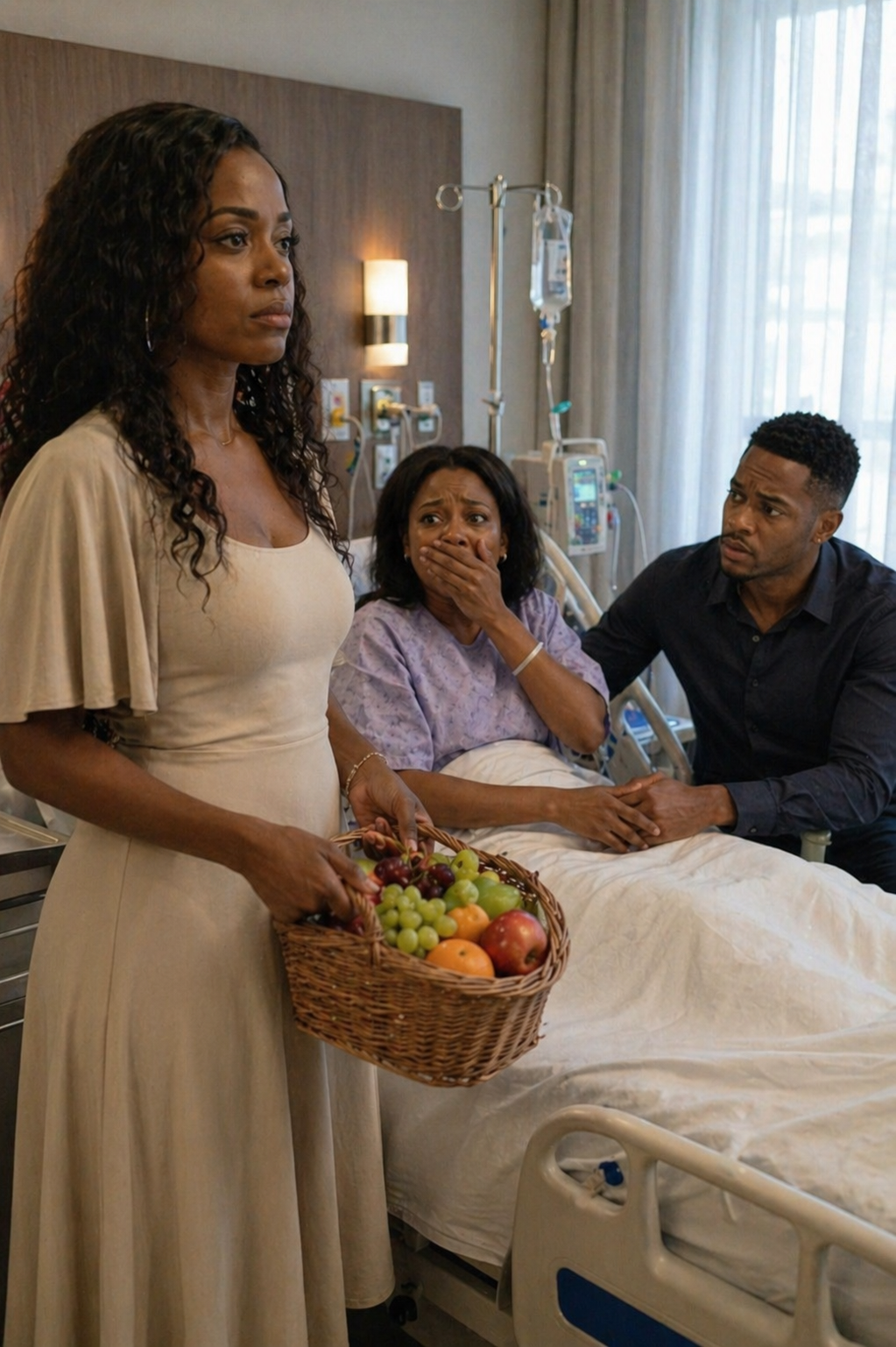 What a sh0ck to visit my friend in the hospital. My husband was taking care of her. I withdrew my assets and blocked them…