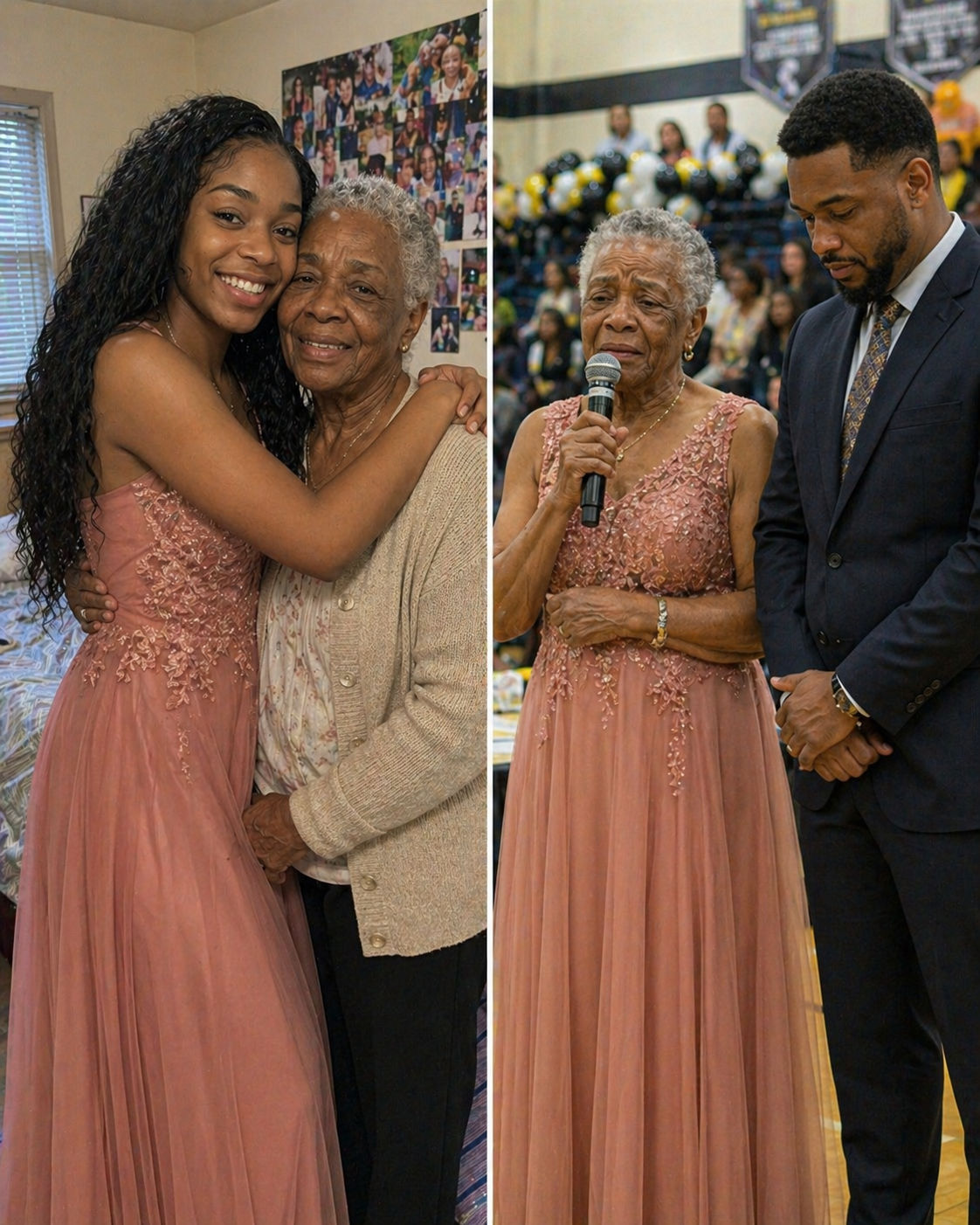 I Wore My Late Granddaughter's Prom Dress to Her Prom – But What She Hid Inside Made Me Grab the Mic