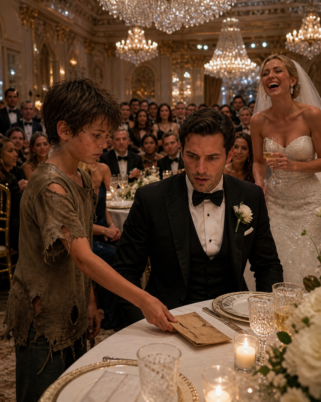 The Wedding Letter - A Ragged Boy Walked Into a Wedding and Placed a Letter in Front of the Groom
