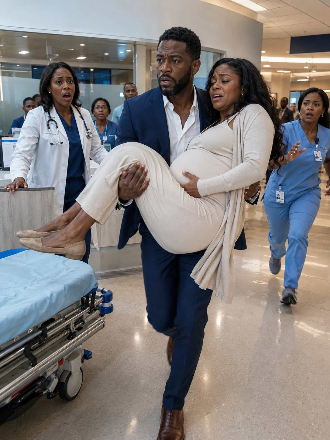 She Pretended to Be the Infertile Wife for 8 Years to Protect Her Husband’s Pride—Until He Brought His Pregnant Mistress to the ER and Begged Her to Save His “New Family”