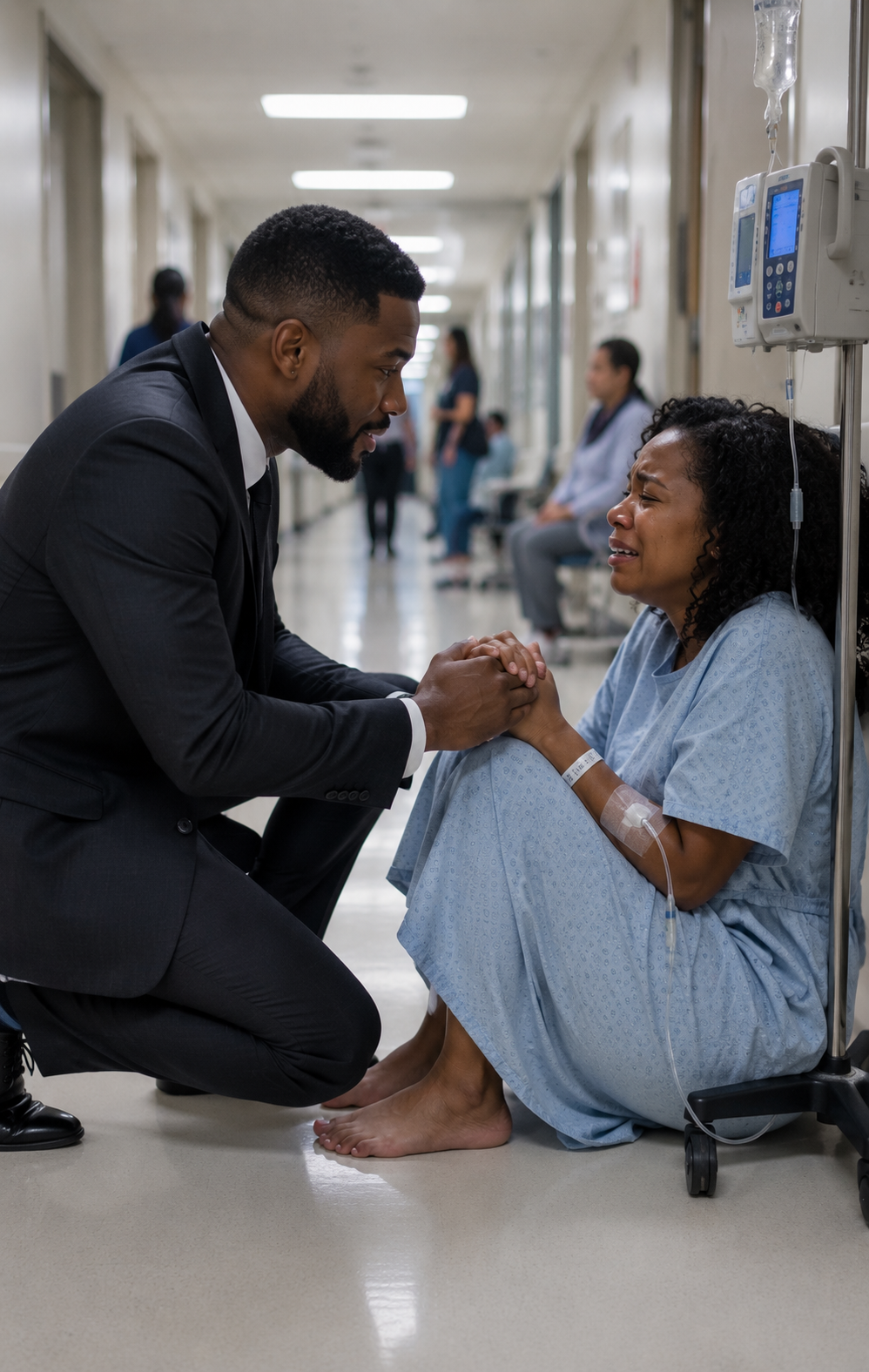 "Two months after my divorce, I found my ex-wife sitting alone in a hospital hallway… and the second I realized it was her, something inside me broke.