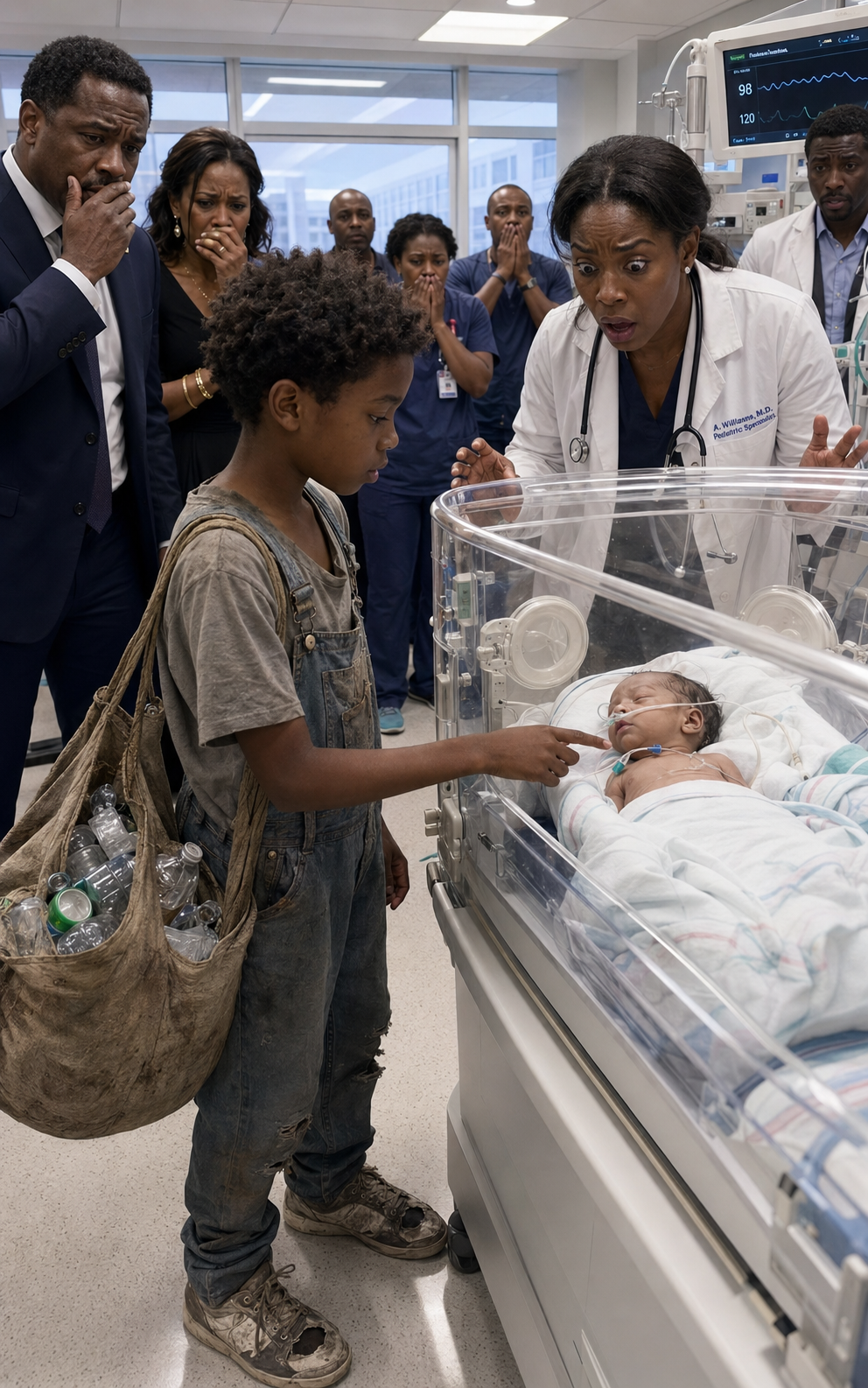 Eight Top Doctors Gave Up on Saving the Billionaire’s Baby… Until a Homeless Boy Did the One Thing No One Else Noticed