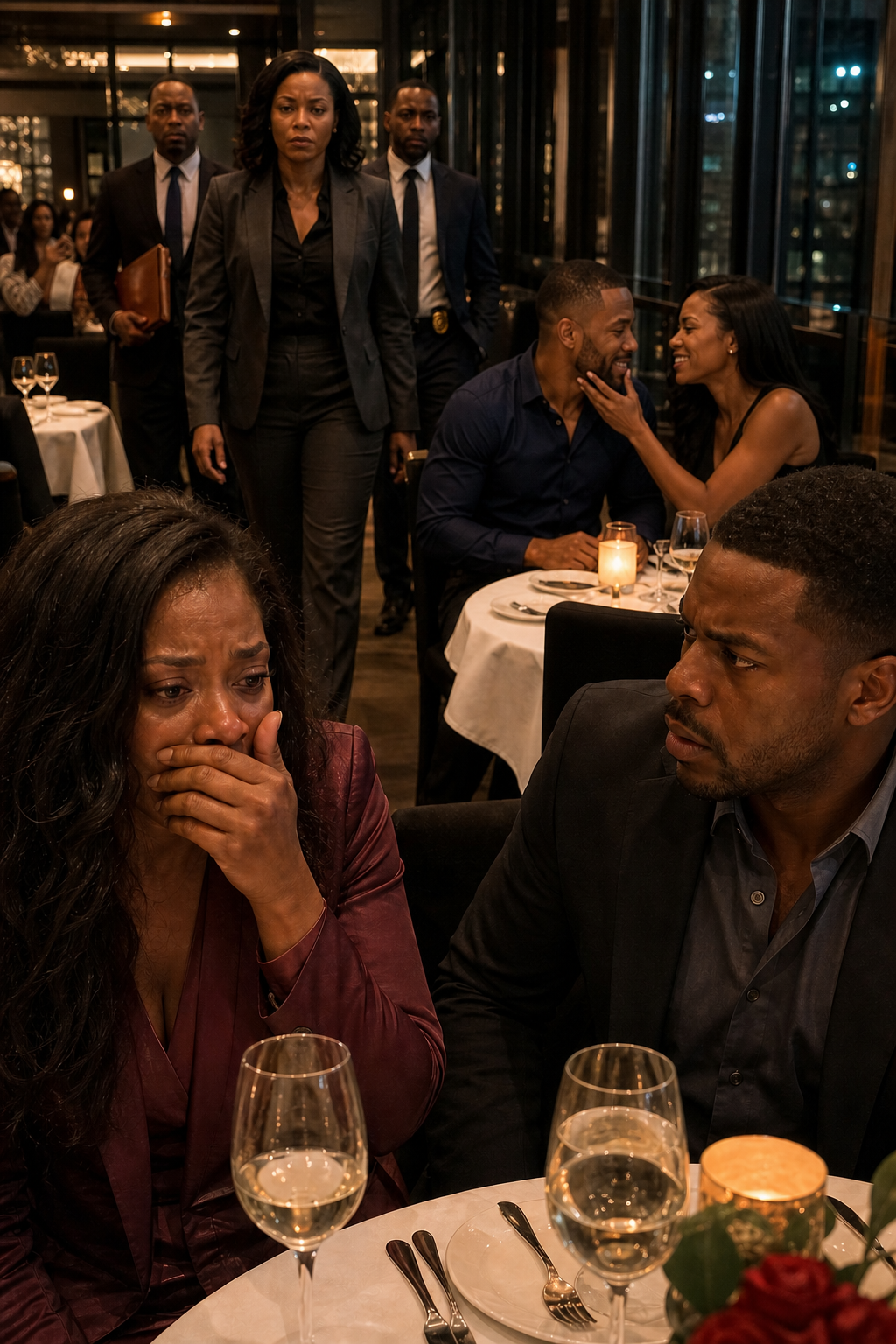 My husband texted me: “I’m stuck at work. Happy 2nd anniversary, babe.” But I was sitting two tables away… watching him kissing another woman. Just as I was about to confront him, a stranger stopped me and whispered, “Stay calm… the real show’s about to start.” And what happened next…