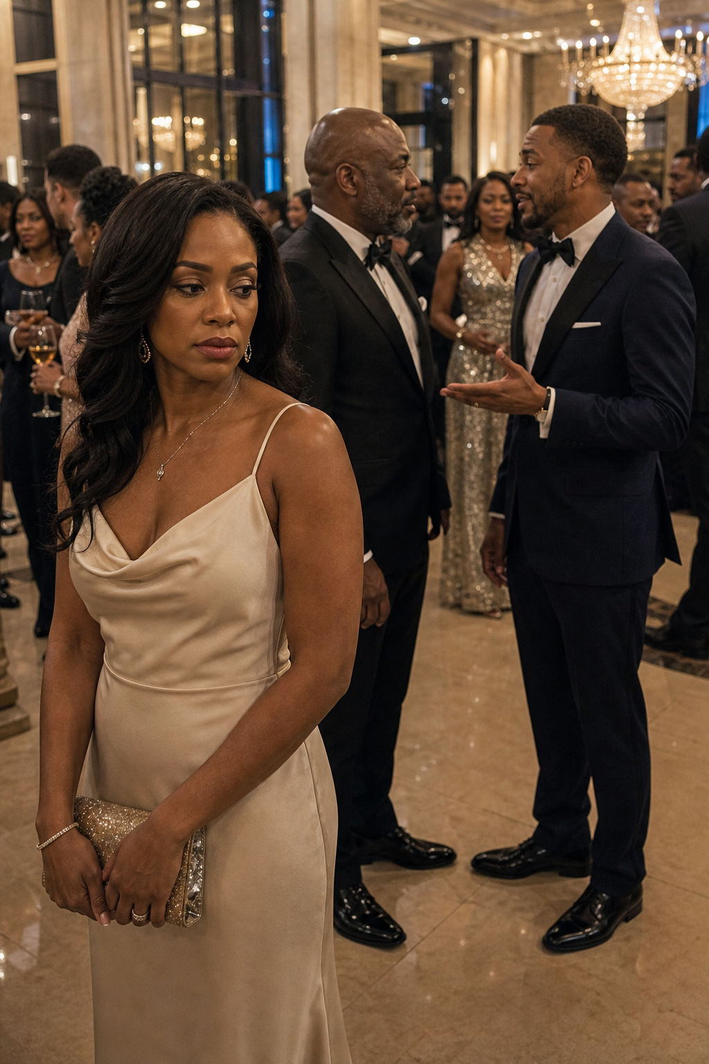 My husband took me to his company’s gala and, in front of the director, introduced me as “the nanny” so no one would know he was married to me…