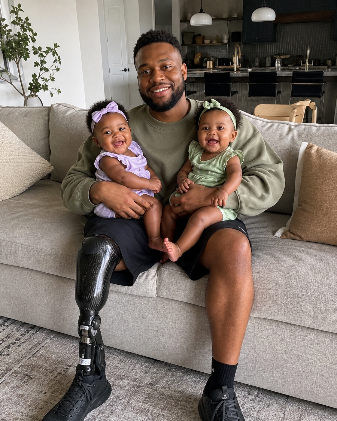 I Came Home with a Prosthetic Leg to Find My Wife Had Left Me with Our Newborn Twins – But Karma Gave Me a Chance to Meet Her Again Three Years Later