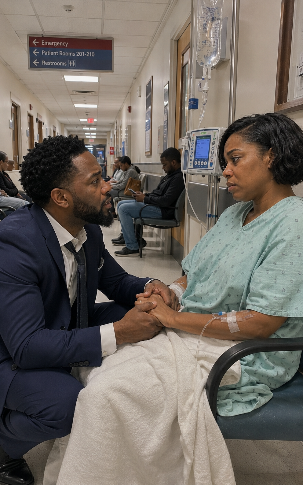 Two months after the divorce, I was sh0cked to see my ex-wife wandering aimlessly in the hospital. When I learned the truth, I completely collapsed.