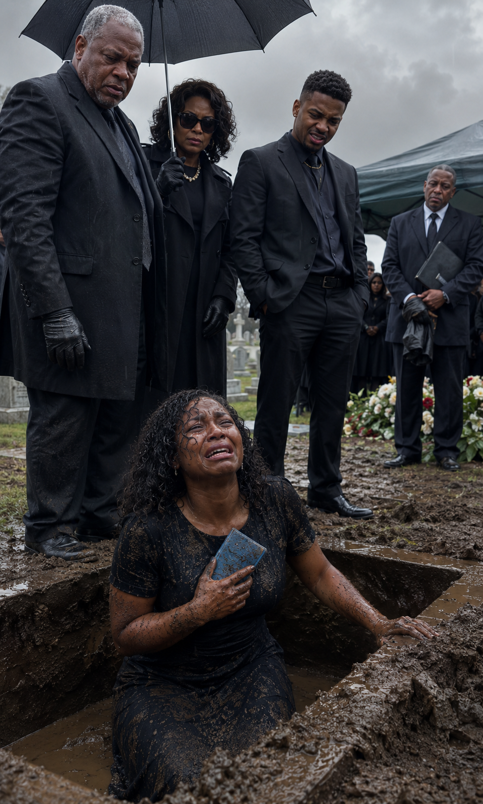 My father threw my grandmother’s bankbook into her grave and said, “It’s worthless”… but when I took it to the bank, the teller went pale and called the police.