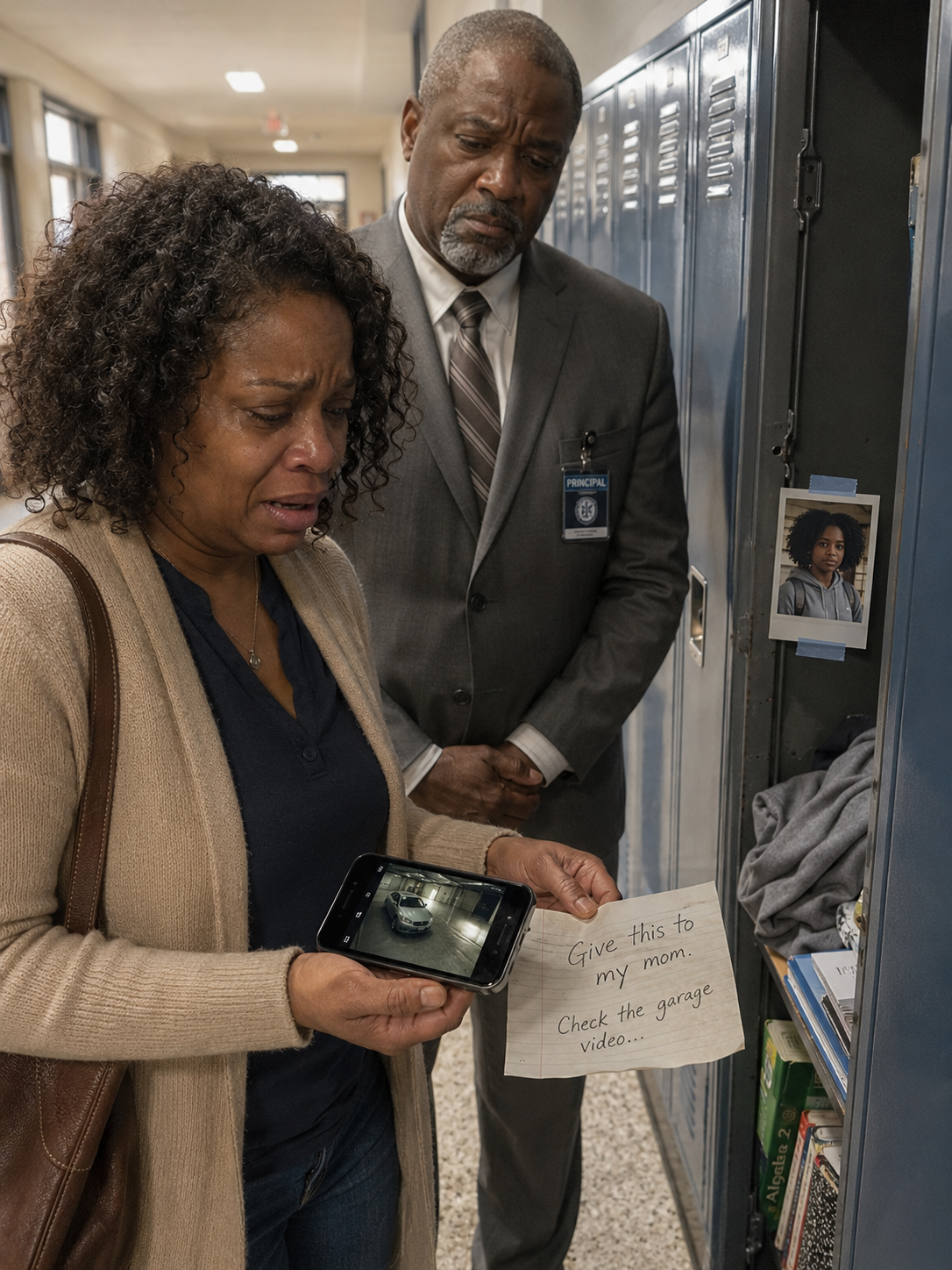 My Daughter Begged Me Not to Let My New Boyfriend Move In – A Week After She Disappeared, the Principal Called and Said, ‘She Left Something in Her Locker for You’